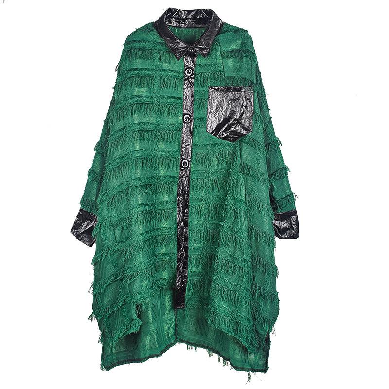 XITAO Модное однобортное платье нестандартной формы с кисточками GCC2219 One Size