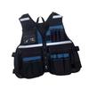 Electrician Work Vest Adjustable Utility Tool Organizer with Multiple Pockets Oxford Cloth Wear