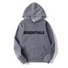 Unisex Hooded Sweatshirt Set Casual Sportswear Lightweight Cotton Blend Long Sleeve Top Pants