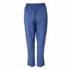 Pantalon élastique fluide avec poches arrières bleu Femme ROSE