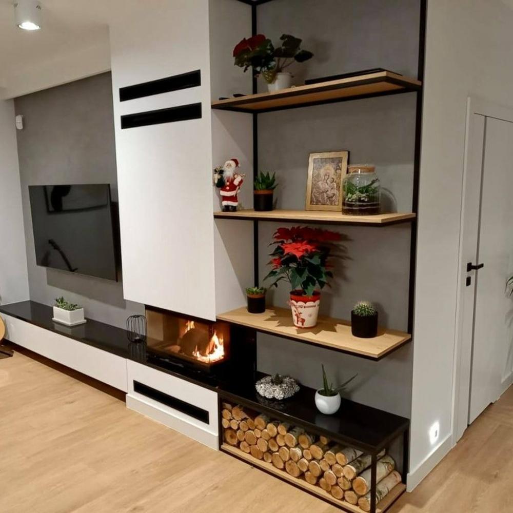 Ocelová krbová vložka KRATKI NBC 680/280 7 kW Ø 160 Výsuvná