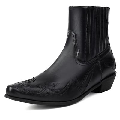 Modieuze Vintage Enkellaarsjes voor Dames Zwart Bruin Korte Rijlaars Lage Hakken Feestschoenen Dame Grote Maat 45 Nieuw 2024 Winter Schoenen