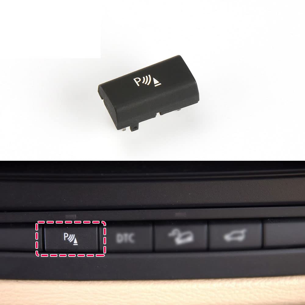 Parking Radar Sensor Switch Button Cover Multi-Function Button Convertible Switch Button for BMW Z4 E89 (Close The Roof Button)