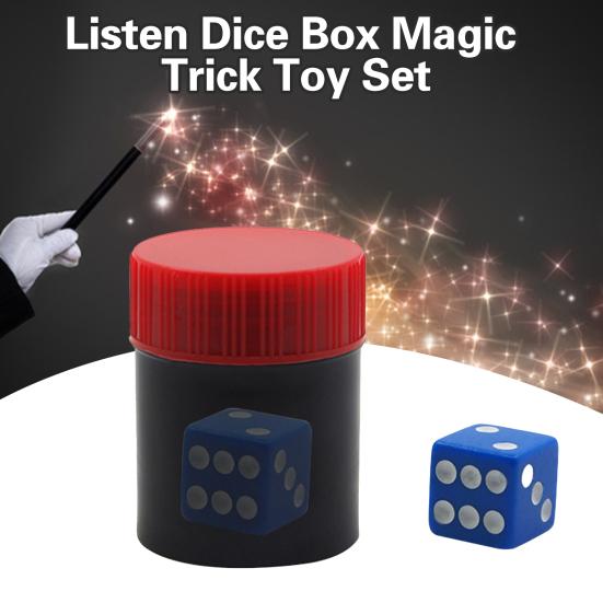 1 sada kouzelných triků Hra Novinka Zábava Odolná hračka Mluvící krabice s kostkami Party potřeby