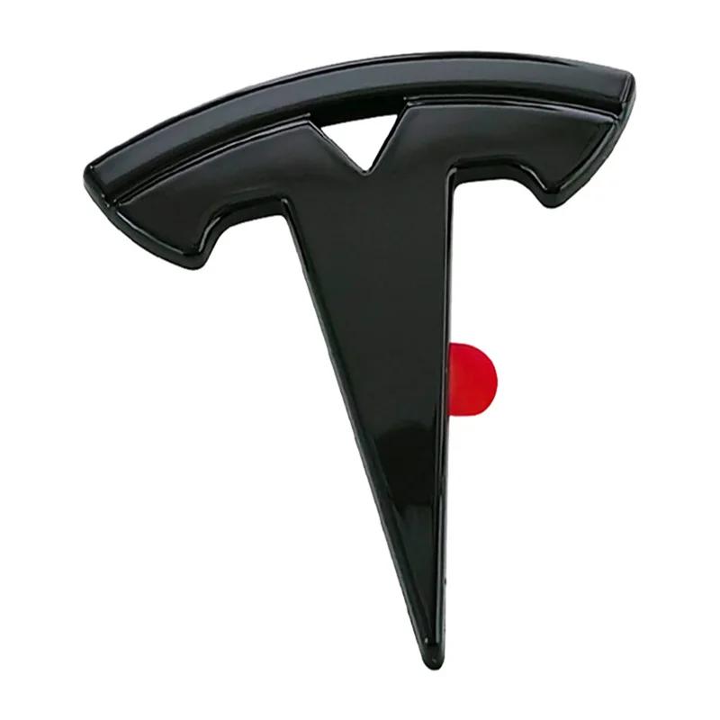

5.4x5.4cm ABS For Tesla Model 3 S Model X Y Car Steering Wheel Emblem Decals Overlay Sticker Badge Roadster Interior Accessories