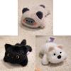 Water Lazy Animal Plush Magnet For Refrigerator Decor And Kids Room Gift