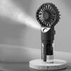 New Handheld Misting Fan Rechargeable Portable Humidifier Fan Hand Fan for Home Office Travel Outdoor