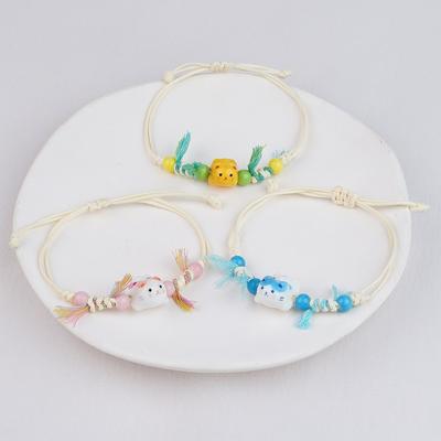 Ceramic Bracelet Bracelet Textured Bracelet Niche Feeling Beaded Bracelet Female Cute Bracelet Accessories