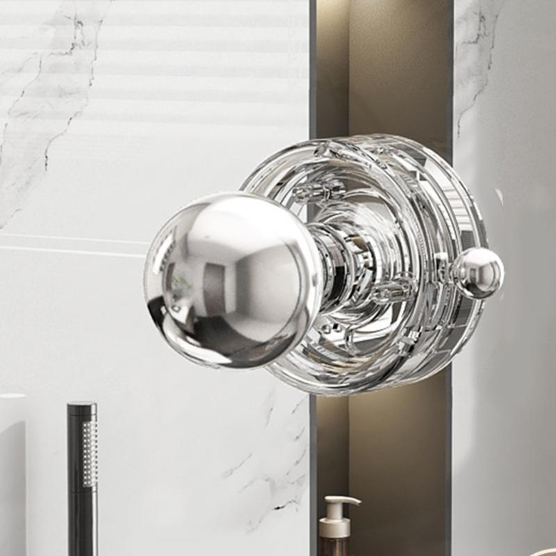 Powerful Suction Cup Glass Door Handle Reusable Waterproof Bathroom Grab Removable Door Handle Easy To Install