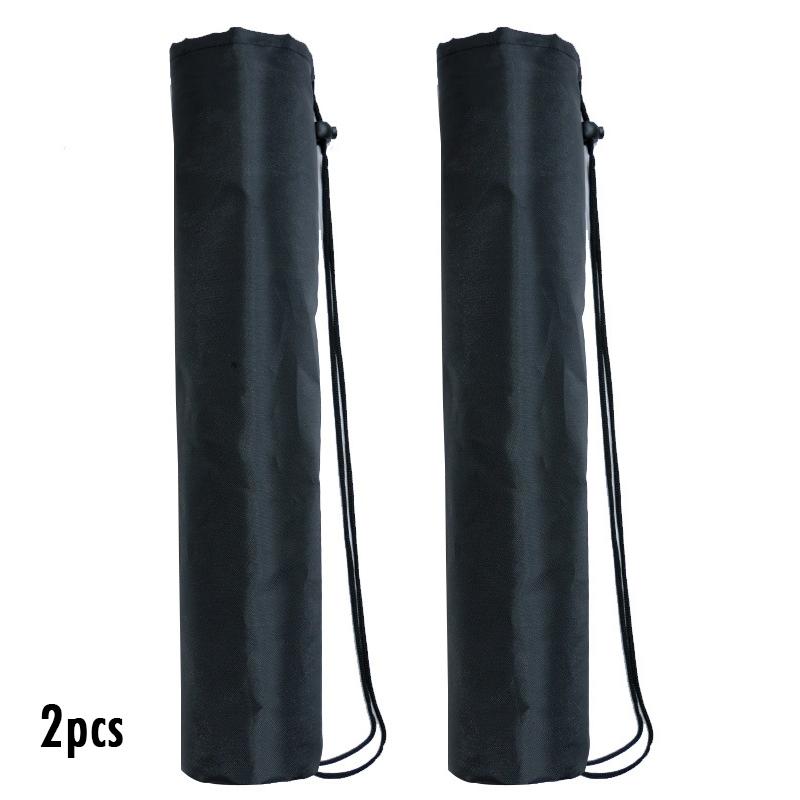 2Pcs Camping Folding Chair Carrying Bag 210D Polyester Round Drawstring Pocket Portable Outdoor Umbrellas Mic Tripod Storage Bag
