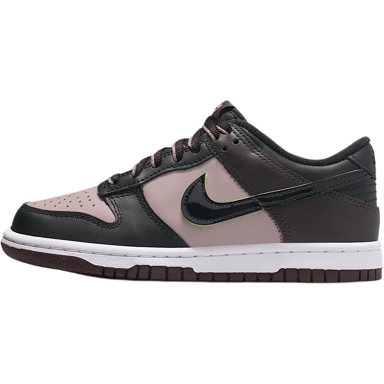 

Nike Dunk Low SE GS Particle Rose Black Kids Sneakers Pink HQ1957-600 36