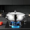 Stainless Steel High Pressure Cooker Explosion-Proof Gas Cooker Pot  Kitchen Cooking Tool