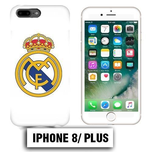 Coque iphone 8 PLUS Real Madrid foot