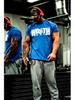 Men's Slim Fit Stretch Cotton Fitness T-Shirt - Breathable Short Sleeve