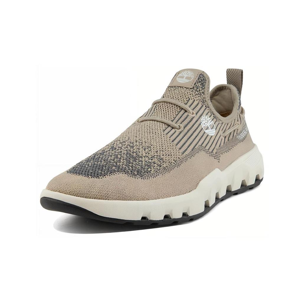 Timberland Simple Comfortable Fabric Shock Absorbing Slip Resistant Durable Lightweight Low Top Casual Running Shoes Men sneaker Light-Mud A22X4W