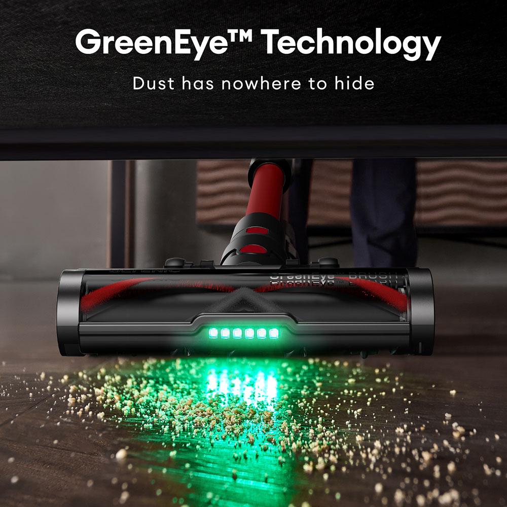 Aspirateur Balai Sans Fil Ultenic U16 Flex, Aspiration 45000Pa, Autonomie 60min, Tube Flexible à 180°, Brosse Anti-Enroulement