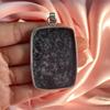 Mystic Merlinite Pendant With Silver Chain Necklace 925 Sterling Silver Pendant