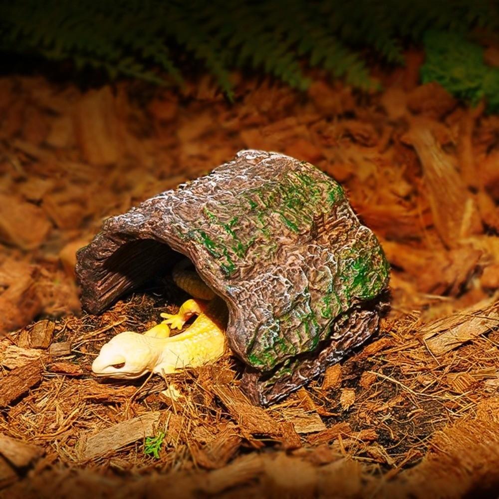 Simulation Reptile Hideout Escape Cave Lizard Hideaway Shelter  Fish Tank Landscape