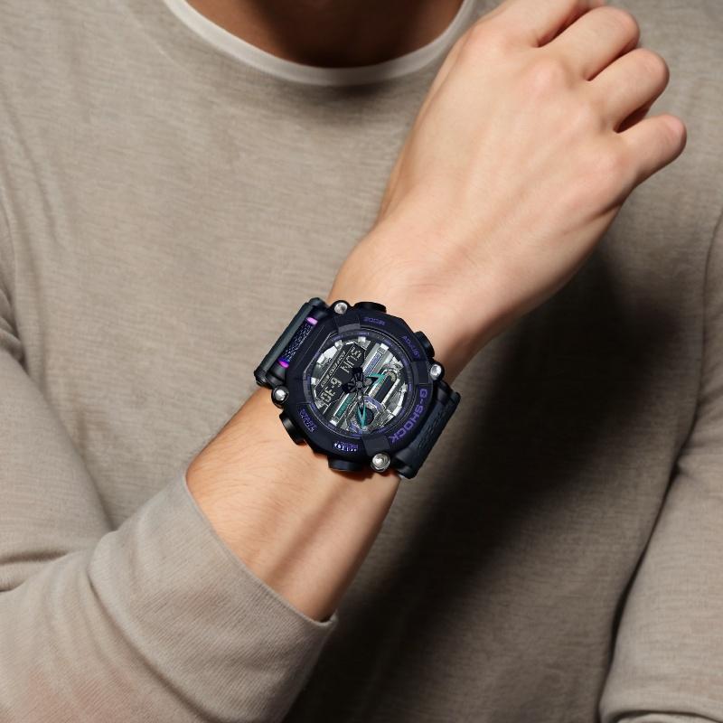 Casio Elegant Quartz Watch With 200m Water Resistance Men Watches Black GA-900AS-1A