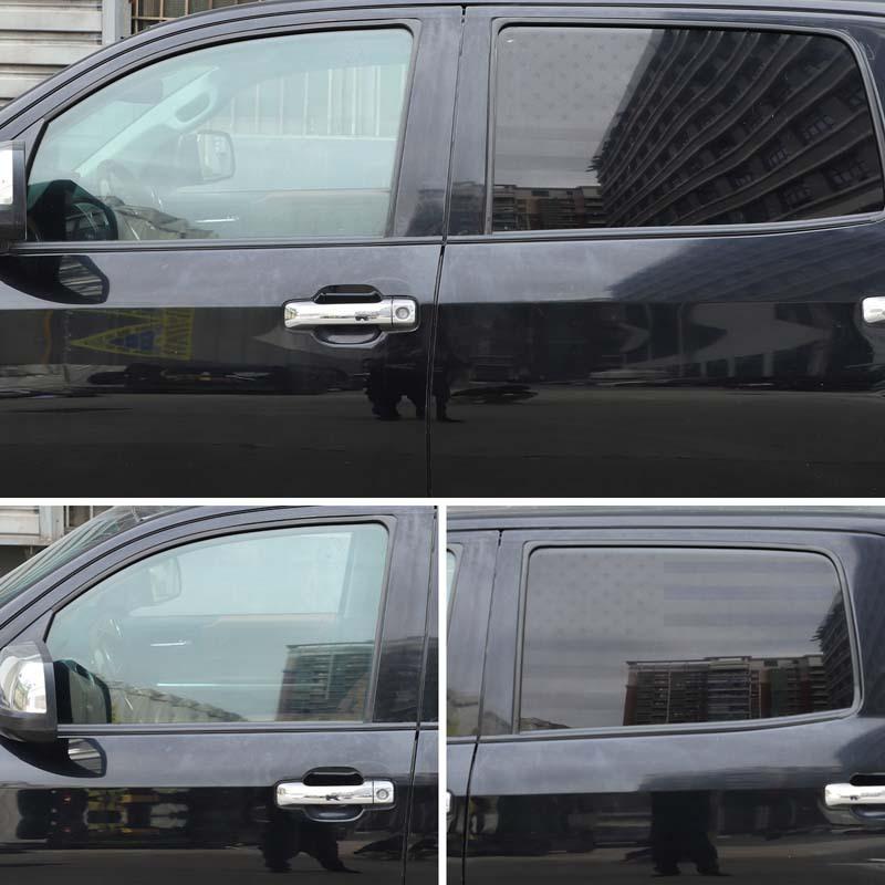 Outer Window Weatherstrip Glass Seal Belt Trim Sealing Rubber Strips Suitable for Toyota Tundra Crew Max 2007- 68160-0C020