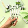 25Pcs Cute Animal Neutral Pen Set - Cute Panda, Unicorn, Cat, Giraffe Erasable Water Pen, 0.5mm Black Erasable Pen, Quick Drying Ink