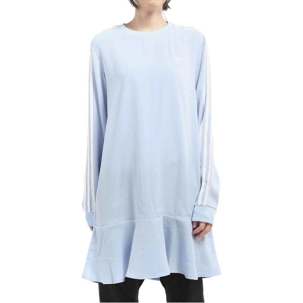 Adidas Originals Long Sleeved Dress Women's Blue DV0855