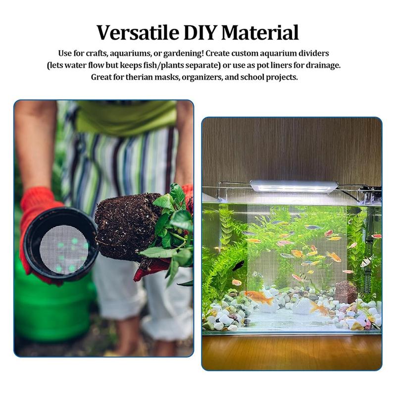 Plastic Canvas Sheet For Needlepoint& DIY Crafts- 13.4 Inch By 10.4 Inch With 2.5Mm Grid Design 4 Pack