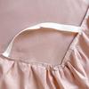 Juego de Falda de Cama de Encaje Coreano:  Protector de colchón antideslizante con volantes estilo princesa para camas individuales/dobles