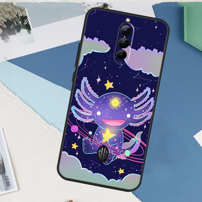 Cute Animal Axolotl Case For ZTE Nubia Red Magic 10S 11 10 9 8 8S 9S Pro Plus 6 7 6S 7S Pro 5G 6R 10 Air Cover