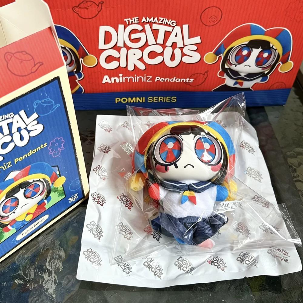 The Amazing Digital Circus Pomni Series Blind Box Plush Pendant Character Periphery Cute Doll Desktop Decoration Surprise Gift