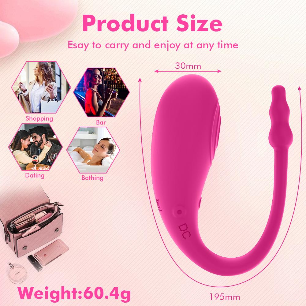 Wireless Bluetooth APP Vibrator G Spot Vibrating Egg Massager Wearable Panties Clitoris Stimulator Clit Women Adults Sex Toy