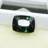 Magnifique Saphir Vert 10,80 Carats Taille Coussin Pierre Précieuse Naturelle Libre CERTIFIÉE