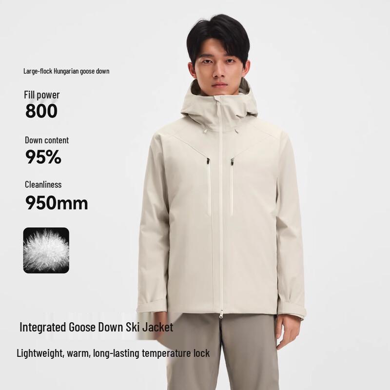 Pelliot Men's Outdoor Down Hardshell Jacket 105401053