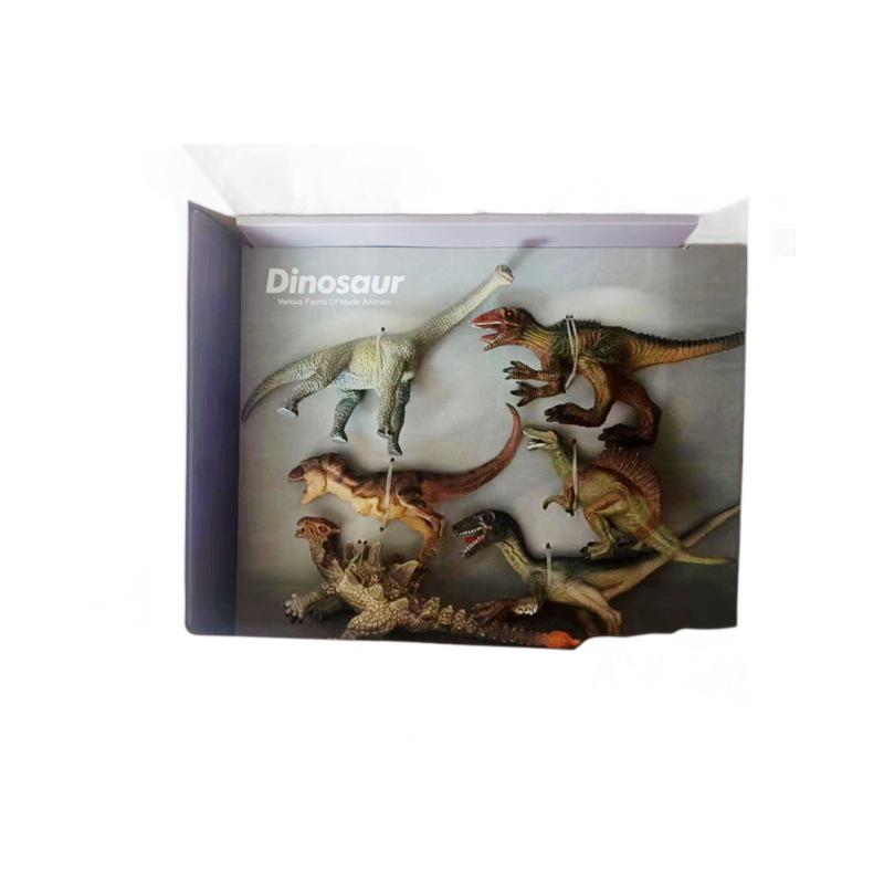 Dinosaur Toy Gift Set: Early Education Animal Playset for Kids Ages 3-9