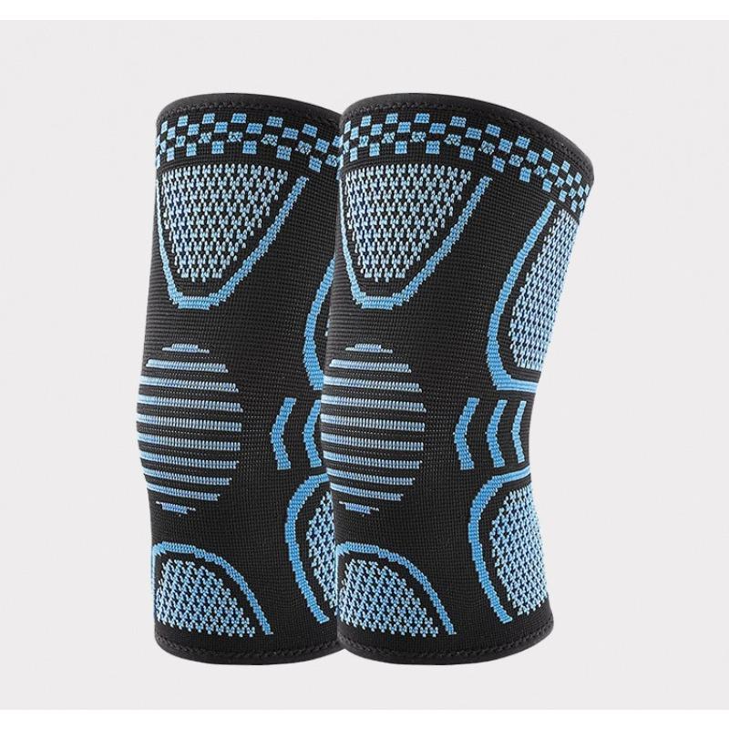 

Copper Ion Sports Knee Pads Ring Pressurized Basketball Slow Shock Pads Riding Mountaineering Breathable Knee Pads XL size one