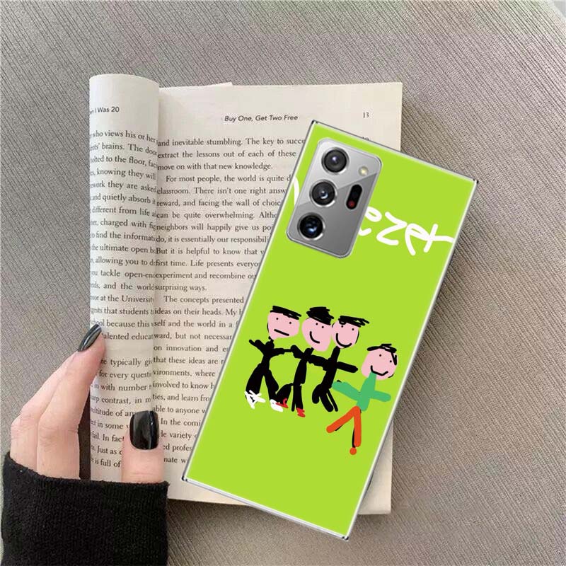 

Band W-Weezer Phone Case For Samsung Galaxy S25 Edge S24 S23 FE S22 S26 Ultra S21 S20 S10 Plus Capa Soft Samsung S25 Plus