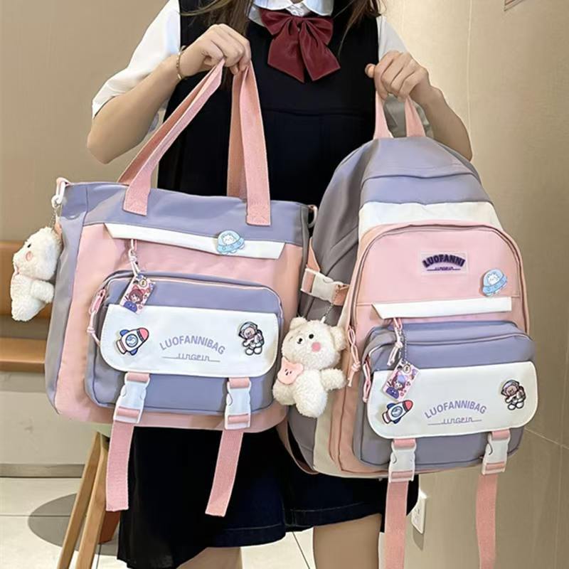 Versatile and Durable, Primary School Students, Junior High School Students, Large-capacity Backpack, Tutoring Bag, Breathable and Lightweight
