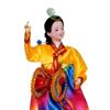 Korean Geisha Doll Mini Decor Novelty Unique Toy Female Statue Kimono Figurine Doll for Shop Office Home Countertop Wedding