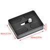 Quick Release Plate with 1Celsius4inch Screw Mount for Arca   Tripod   Head SLR Camera (PU40)