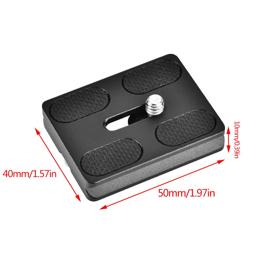 Quick Release Plate with 1Celsius4inch Screw Mount for Arca   Tripod   Head SLR Camera (PU40)