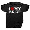 Funny His Favorite Ex Girlfriend T Shirt Harajuku Kawaii Graphic Cotton Streetwear Short Sleeve Birthday Gifts T-shirt Men