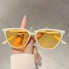 Stylish Cat Eye Shades Fashion Black Oversize Sunglasses Outdoor Decoration Women's Sun Glasses for Driving Travelling