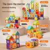 Lezhe Kids' Large House Building Blocks Set