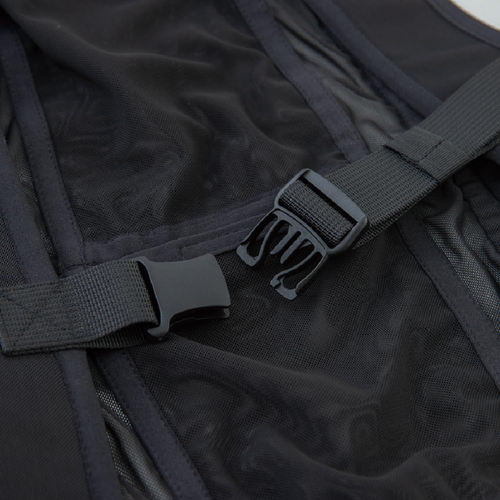 Gladiator Ice Cooling Heatstroke Prevention Ice Vest 3 Ice Packs Size 3XL GI-409 Vest, Vest, Product, + Set, Men's, Black,