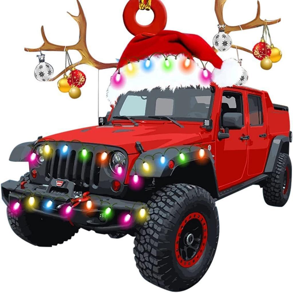 Weihnachtsbaum-Hängebuch-Acryl-Dekoration