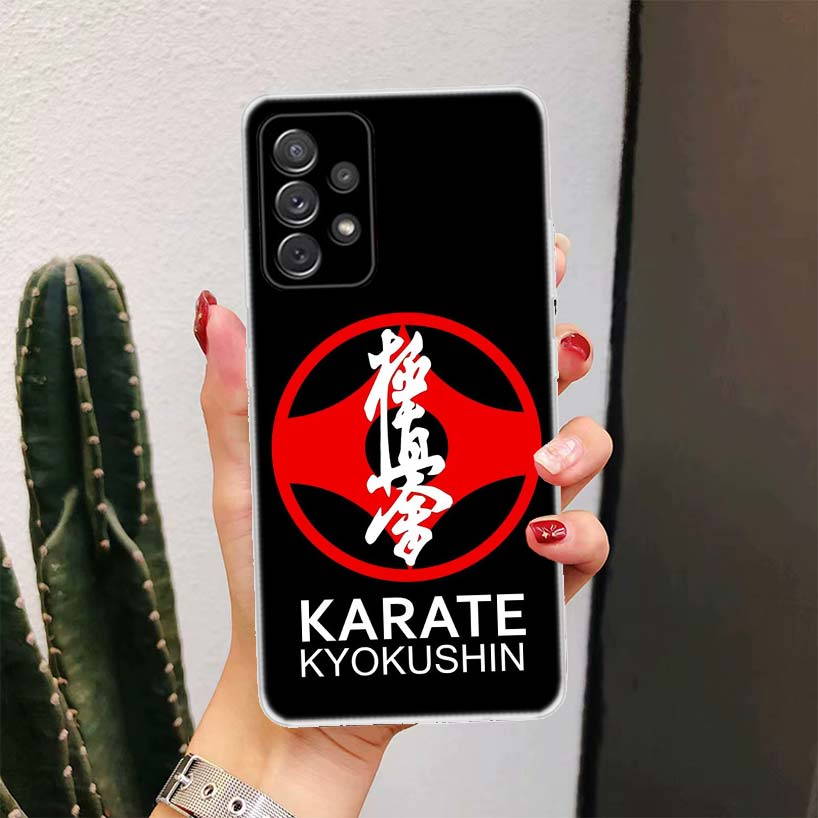 Oyama Kyokushin Karate For Samsung Galaxy A17 A16 A15 A14 A13 A56 A55 A54 A53 Phone Case A36 A35 A34 A33 A26 A25 A24 A23 A05S A0
