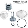 For SF15110 Compatible Pool Pump Lid Replacement with O Loop Seal for Leaf Trap Cover to Support Consistent Pool Operation
