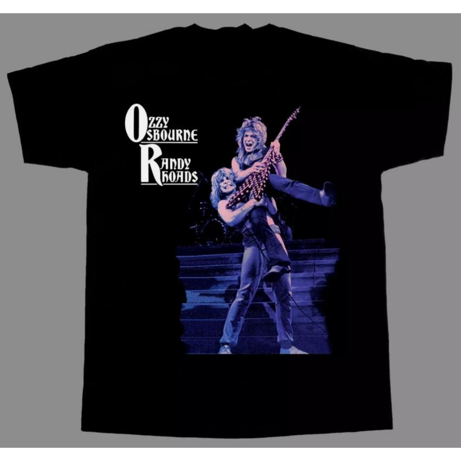

Oz Randy Rhoads For Fans Cotton Black All Size Unisex Shirt Unisex T-Shirt S