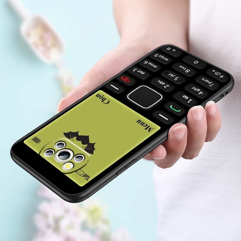 Luxury vintage phone pattern Phone Case For Xiaomi Mi Poco F3 F4 F5 F6 X3 X4 X5 X6 X7 M3 M4 M5 M6 M7 GT Pro 5G Black