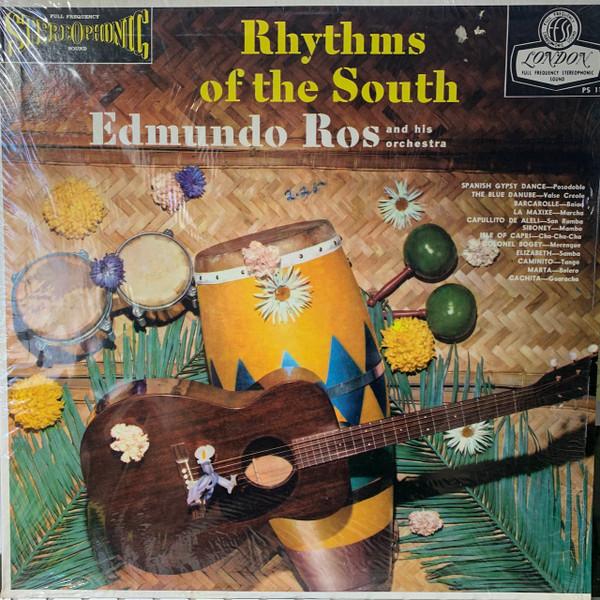 LP Record EDMUNDO ROS  HIS ORCHESTRA  Rhythms Of The South PS114 LONDON US Latin Used